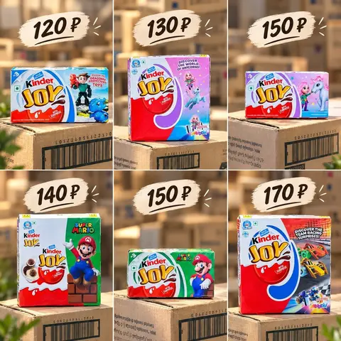 Фото объявления: 🍫 KINDER JOY — ОПТОМ ОТ 100 ₽/ШТ РАЗНЫЕ СЕРИИ, Москва, изображение 4